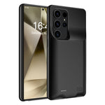 Til Samsung Galaxy S25 Ultra TPU Opladercover 6500mAh Batteripakke Genopladelig Powerbank