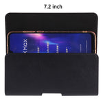 7.2 inch Waist Bag for Huawei Mate 20 X / Honor X20 Max / Meizu Note 22 Horizontal Elastic Phone Holster with Card Slot