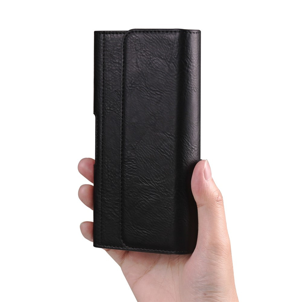 7.2 inch Waist Bag for Huawei Mate 20 X / Honor X20 Max / Meizu Note 22 Horizontal Elastic Phone Holster with Card Slot