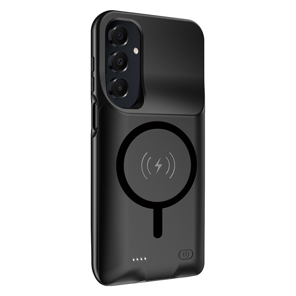 E10S For Samsung Galaxy A16 5G TPU Edge Charging Case 6000mAh Extended Battery Magnetic Case