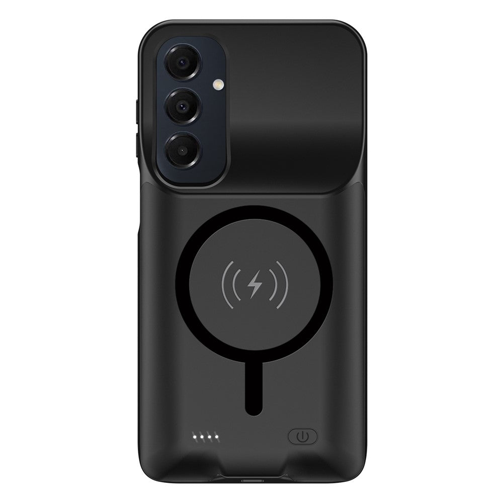 E10S For Samsung Galaxy A16 5G TPU Edge Charging Case 6000mAh Extended Battery Magnetic Case
