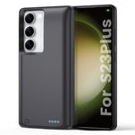 TY-118 Til Samsung Galaxy S23+ / S22+ 5G 10000mAh Battericover Power Bank Bærbar Oplader Beskyttelsesetui