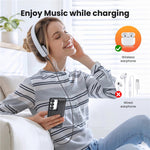 TY-118 Til Samsung Galaxy S23+ / S22+ 5G 10000mAh Battericover Power Bank Bærbar Oplader Beskyttelsesetui