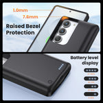 TY-118 Til Samsung Galaxy S23+ / S22+ 5G 10000mAh Battericover Power Bank Bærbar Oplader Beskyttelsesetui