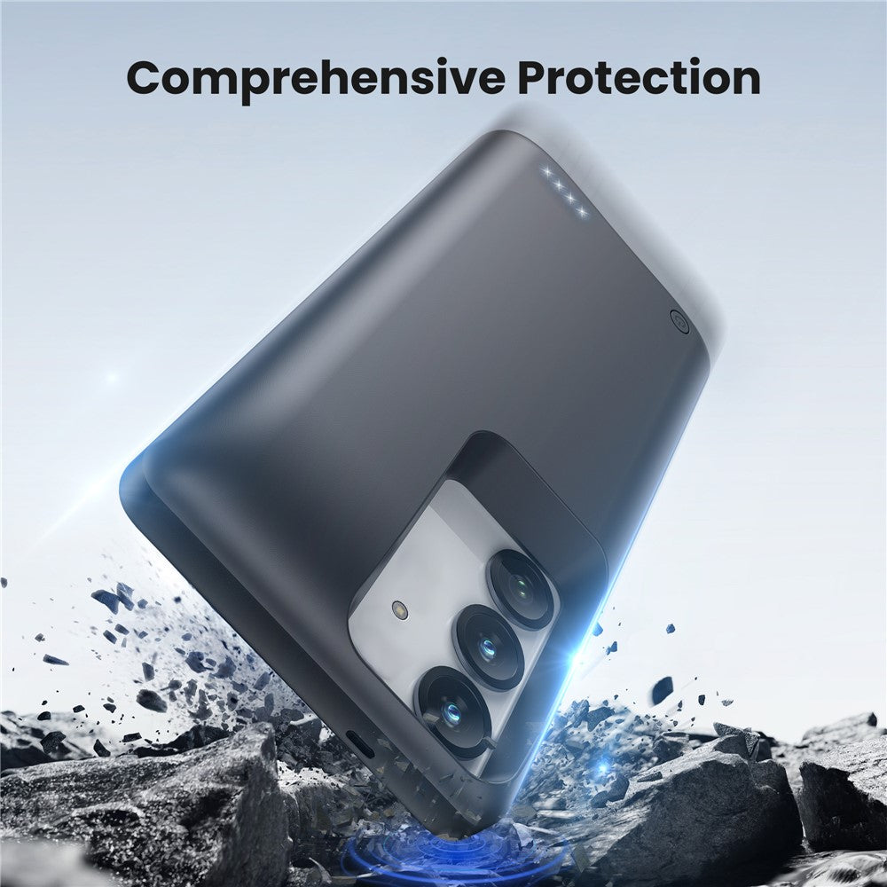 TY-118 För Samsung Galaxy S25 / S24 10000mAh Batterifodral Powerbank Bärbar Laddare Skyddsfodral