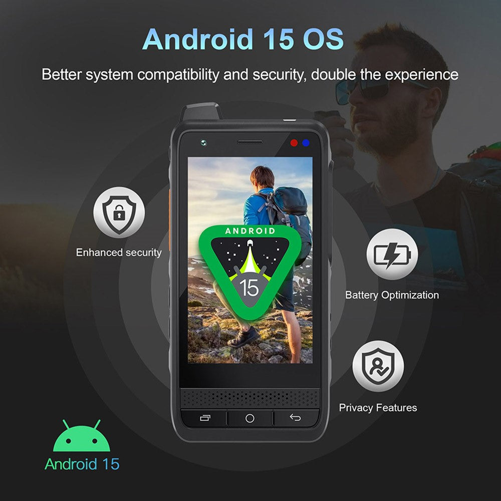 UNIWA F400 Android Rugged Smartphone 4GB+64GB 4.0 Inch 4G Walkie Talkie Waterproof NFC Mobile Phone