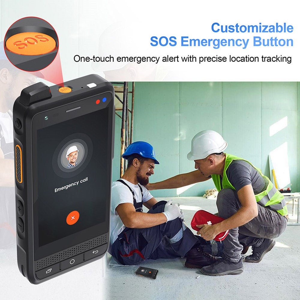 UNIWA F400 Android Rugged Smartphone 4GB+64GB 4.0 Inch 4G Walkie Talkie Waterproof NFC Mobile Phone