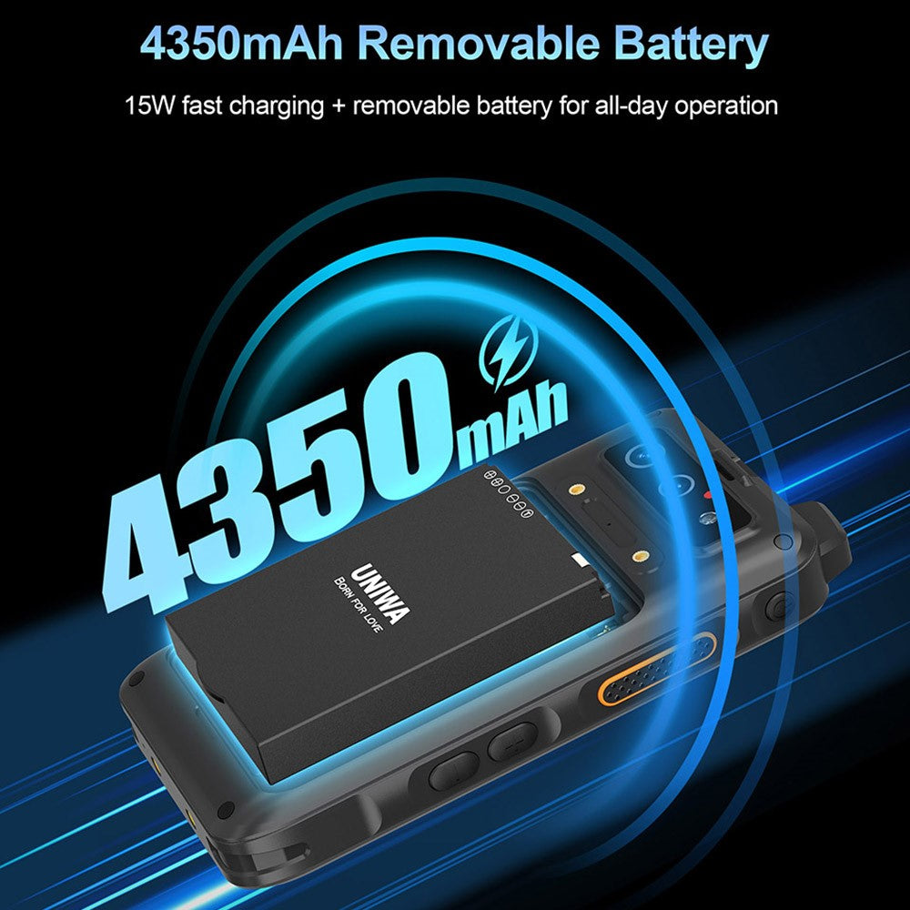 UNIWA F400 Android Rugged Smartphone 4GB+64GB 4.0 Inch 4G Walkie Talkie Waterproof NFC Mobile Phone
