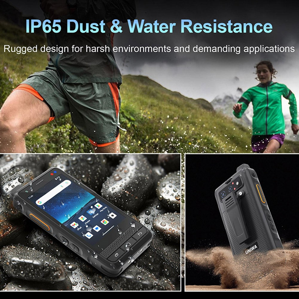 UNIWA F400 Android Rugged Smartphone 4GB+64GB 4.0 Inch 4G Walkie Talkie Waterproof NFC Mobile Phone