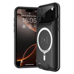 A29S För iPhone 17 Pro mobilladdare Batterifodral Mjuk Kant 6000mAh Powerbank Kompatibel med MagSafe