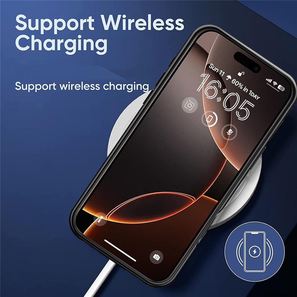 A29S För iPhone 17 Pro mobilladdare Batterifodral Mjuk Kant 6000mAh Powerbank Kompatibel med MagSafe