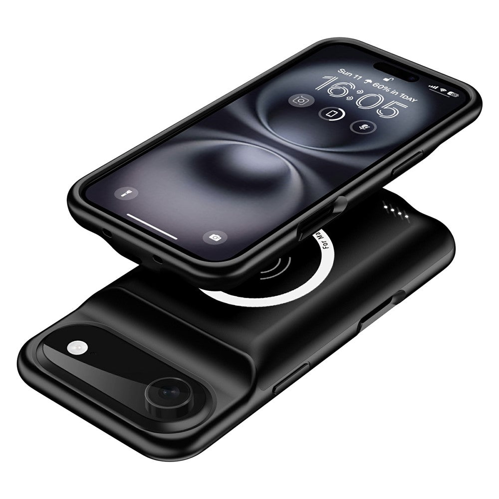 B29 For iPhone Air Portable Phone Charger Case 6000mAh Power Bank Compatible with MagSafe