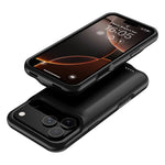 A29S Til iPhone 17 Pro Battericover Blød TPU Kant 6000mAh Genopladeligt Beskyttende Bagcover