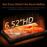 OUKITEL WP53S 4G Rugged Smartphone Unisoc T615 6.52 Inch Mobile Phone with 11000mAh Battery, 4+128GB