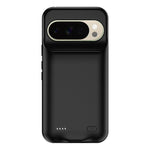 A49 Til Google Pixel 9 / 9 Pro Opladercover med Blød TPU Kant 6000mAh Beskyttende Bagcover