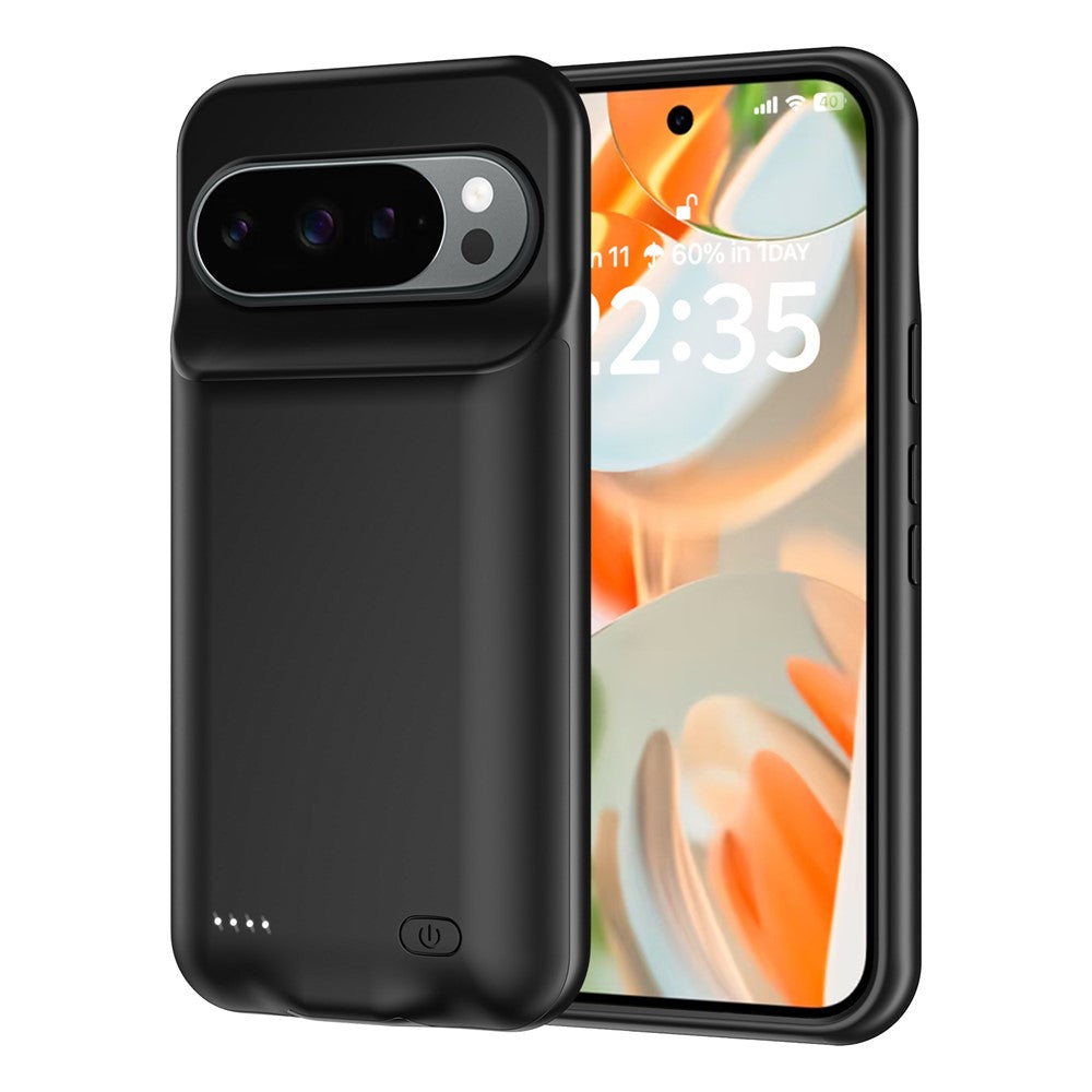 A49S For Google Pixel 10 / 10 Pro Phone Charger Case Soft TPU Edge 6000mAh Protective Back Cover