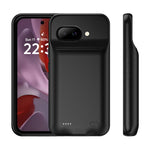 B49 til Google Pixel 9a Telefon Opladercover Blød TPU Kant 6000mAh Beskyttende Bagcover