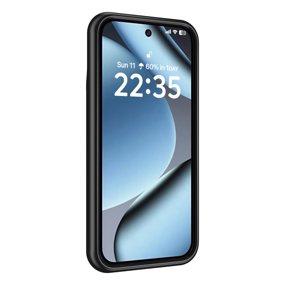 B49S For Google Pixel 10 Pro XL / 9 Pro XL Phone Charger Case Soft TPU Edge 6000mAh Protective Back Cover