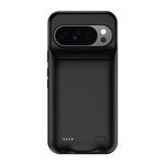 B49S For Google Pixel 10 Pro XL / 9 Pro XL Phone Charger Case Soft TPU Edge 6000mAh Protective Back Cover