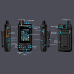 UNIWA B8000 2.4 Inch Smart Phone MT6739 1+8GB IP68 4G Waterproof Rugged Mobile Phone