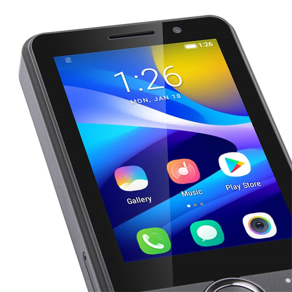 UNIWA A3502 2.4 Inch 4G Mini Smartphone MT6737M 2+16GB Dual SIM Touch Screen Android Mobile Phone