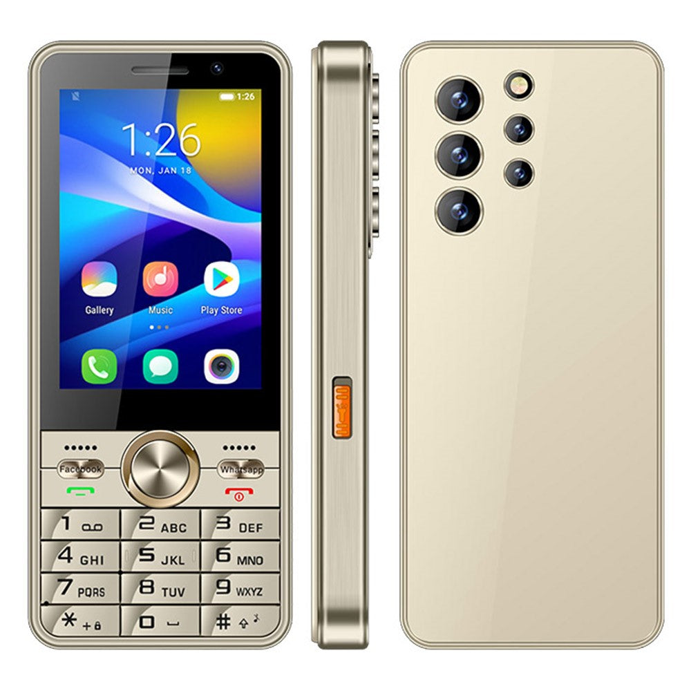 UNIWA A3502 2.4 Inch 4G Mini Smartphone MT6737M 2+16GB Dual SIM Touch Screen Android Mobile Phone