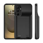 F10 For Samsung Galaxy S26 TPU Charging Case 6000mAh Extended Battery with LED Indicator