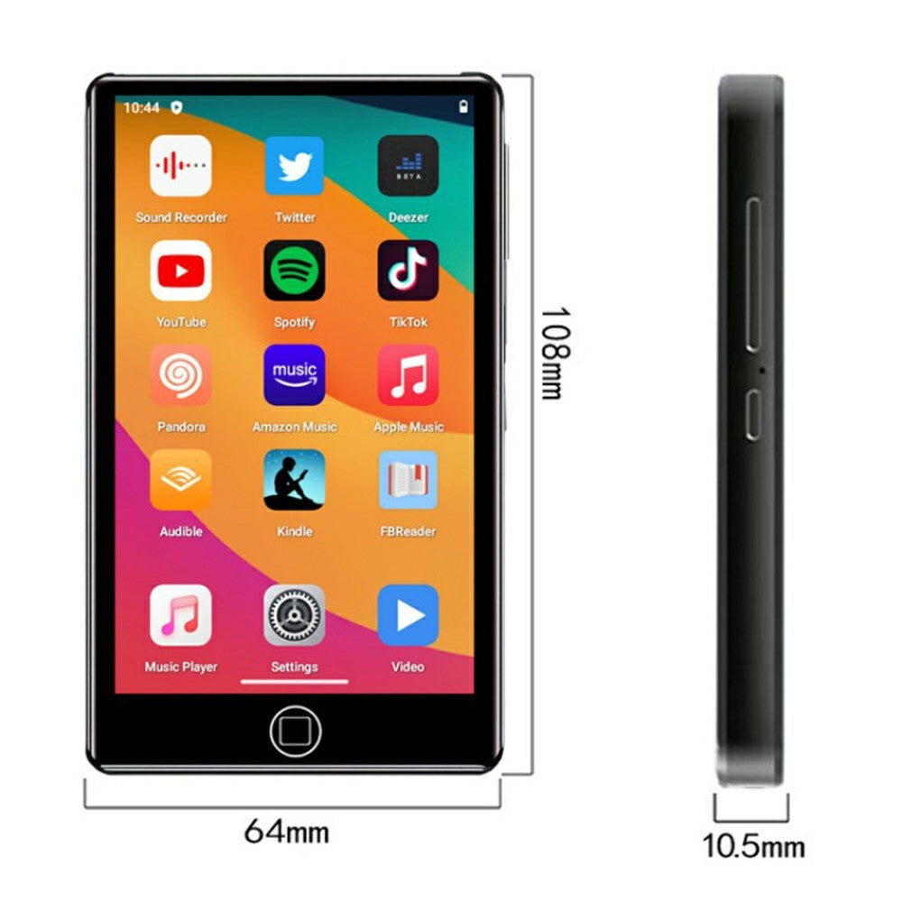 UNIWA MP004 3GB+32GB Mini Tablet 4.0 Inch IPS Screen Android 14 MP4 Player