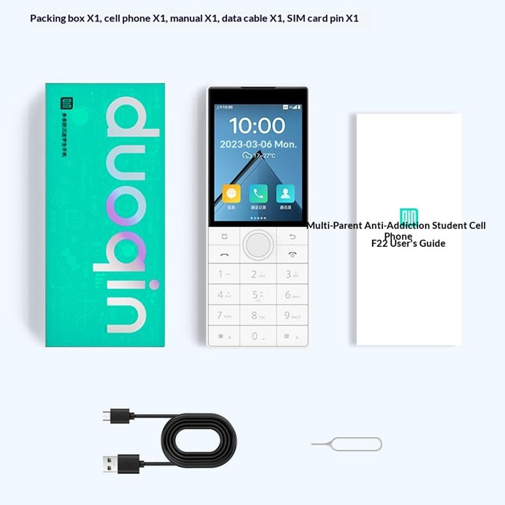 QIN F22 2.8 Inch MTK6739 3GB 32GB 4G Smart Mini Phone Android 11 Touchscreen Smartphone
