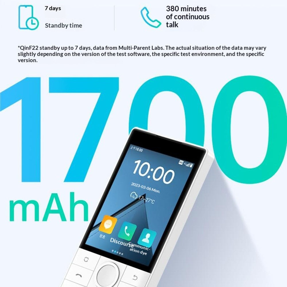 QIN F22 2.8 Inch MTK6739 2+16GB 4G Smart Mini Phone Android 11 Touchscreen Smartphone