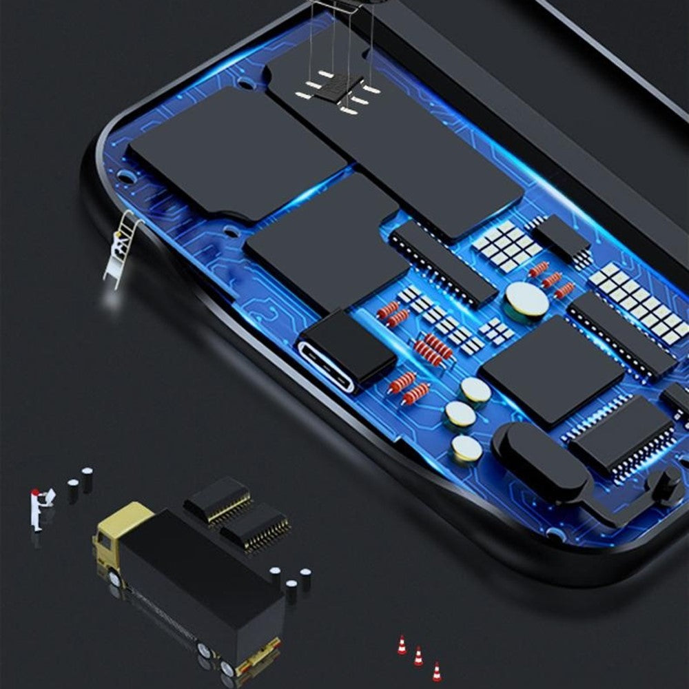 Til Xiaomi 14 Pro 10000mAh Battericover Telefon Bærbar Oplader LED Indikator Power Bank
