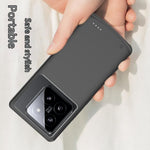 Til Xiaomi 14 Pro 10000mAh Battericover Telefon Bærbar Oplader LED Indikator Power Bank