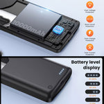 For Samsung Galaxy S25+ / S24+ Phone Battery Case 10000mAh Power Bank Rechargeable Extended Battery Pack