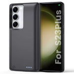 10000mAh Phone Battery Case for Samsung Galaxy S22 Plus  /  S23 Plus Charging Power Bank Battery Pack Protective Cover with LED Indicator