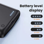 10000mAh Phone Battery Case for Samsung Galaxy S22 Plus  /  S23 Plus Charging Power Bank Battery Pack Protective Cover with LED Indicator