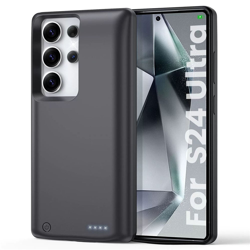 10000mAh Phone Battery Case for Samsung Galaxy S24 Ultra Power Bank Case Dual Device Charging Battery Pack Protective Cover