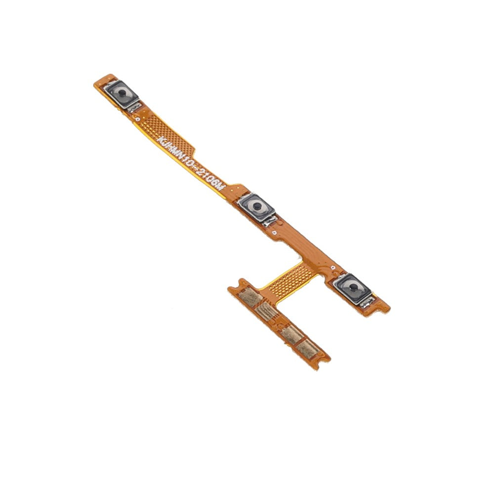 Power On/Off and Volume Buttons Flex Cable Replace Part for Xiaomi Redmi Note 10 4G
