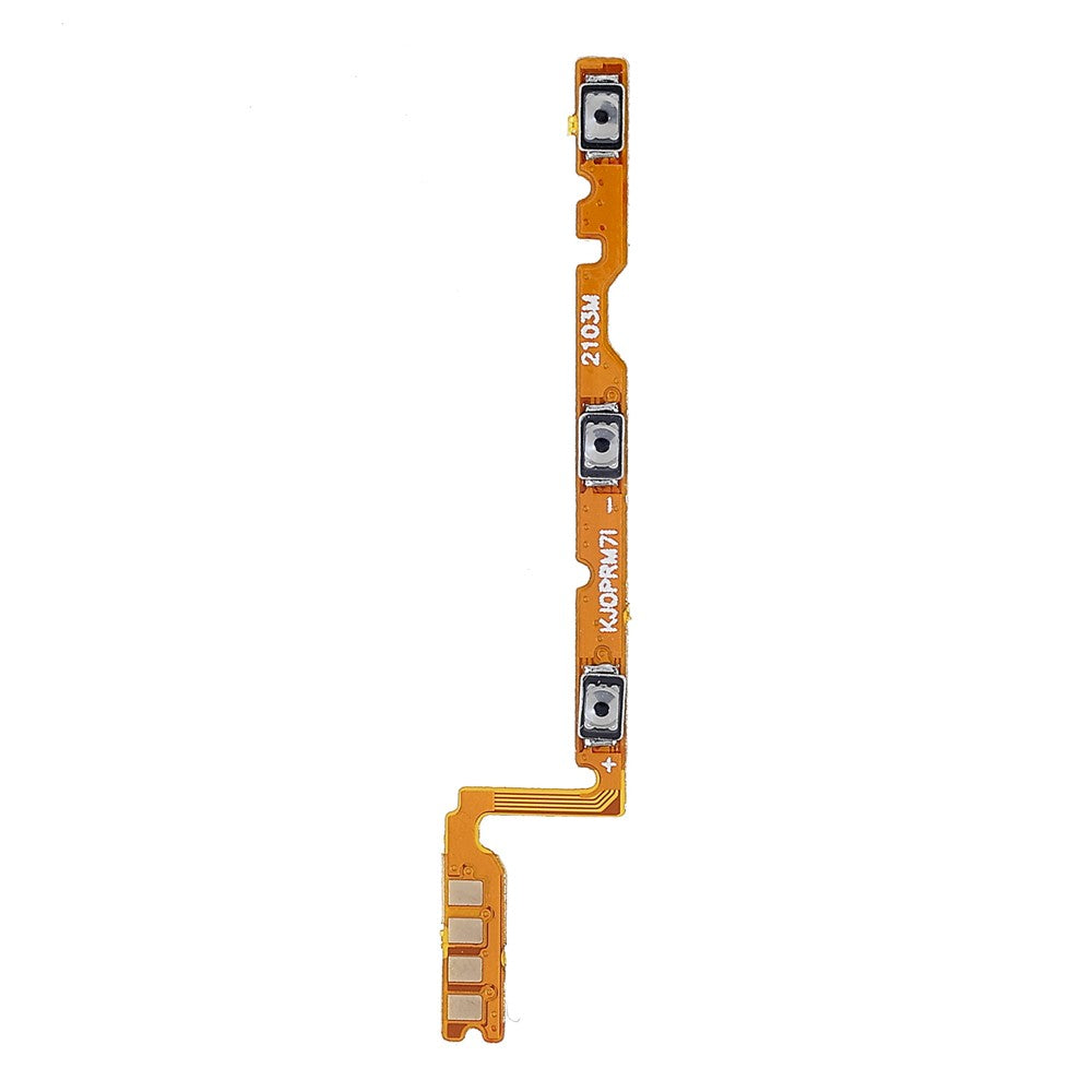 For Realme C17 RMX2101 / 7i (Asia) RMX2103 Power On/Off and Volume Flex Cable Replacement Part (without Logo)