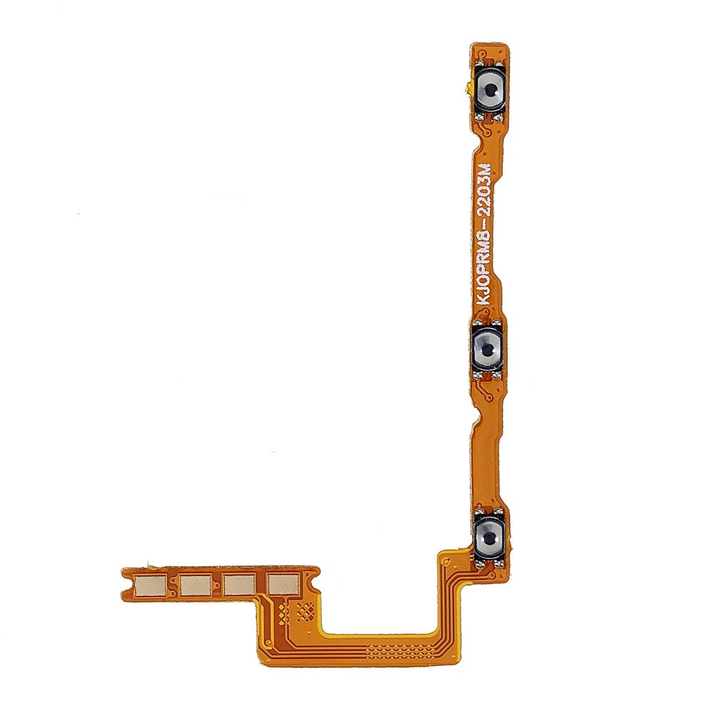For Realme 8 Power On/Off and Volume Flex Cable Replacement Part (without Logo)