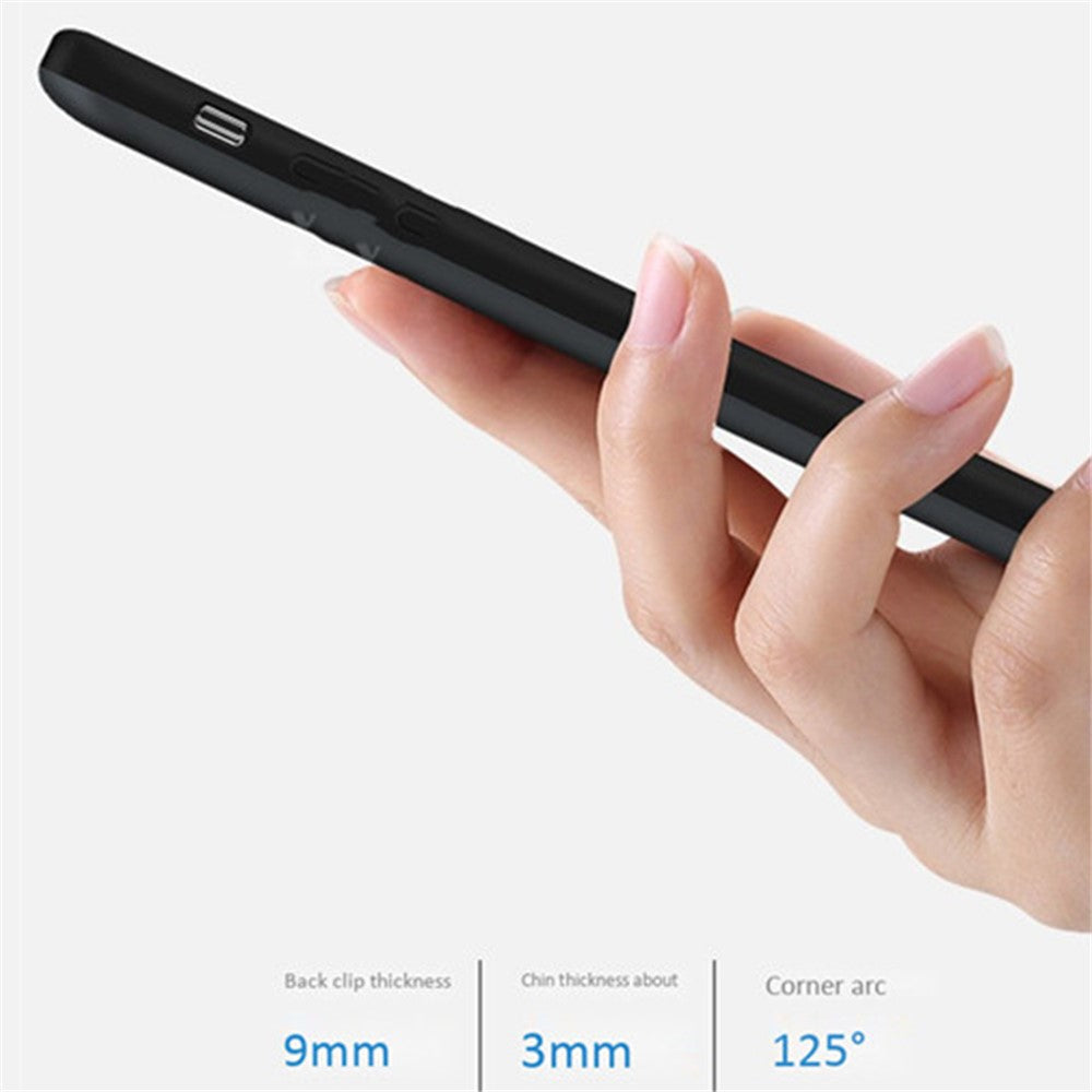 T20 For Samsung Galaxy S22 5G Kickstand Design 4800mAh Soft TPU Edge Phone Charging Case Extended Battery Power Bank