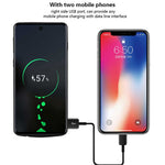 E89 För Samsung Galaxy S21 4G/5G 4800mAh Bakklämma Powerbank Uppladdningsbart Utökat Batteri Stativdesign Mjukt TPU-kant Mobilmobil Laddningsskal Baksida