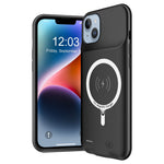 D98 Portable Battery Case for iPhone 14 Plus Power Bank Phone Case 8500mAh Magnetic Wireless Charger Case Support Audio Function