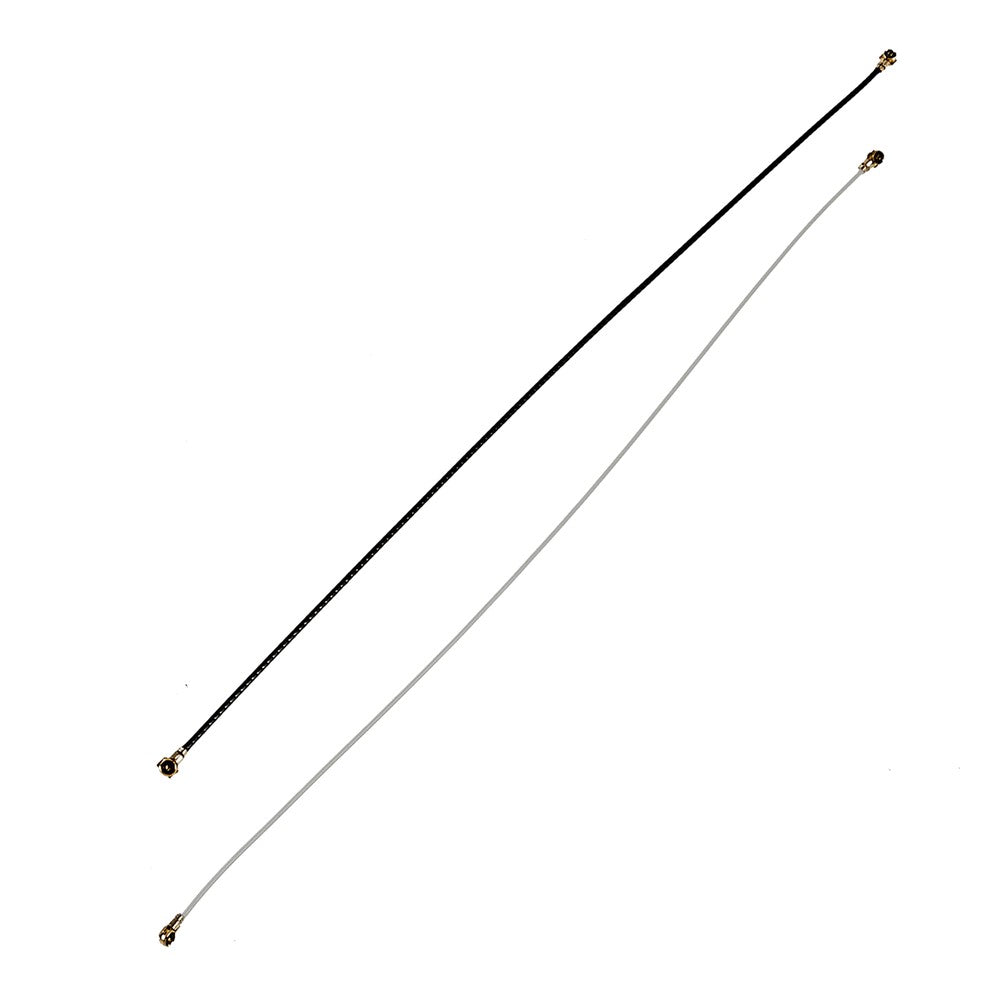 Til Samsung Galaxy A53 5G A536 2 stk. / sæt OEM signal antenne flexkabel (sort+hvid) (uden logo)