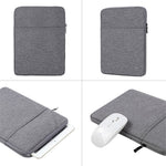 Slim Carrying Case for 8-inch Tablets Sleeve Bag Waterproof Protective Bag with Pouch