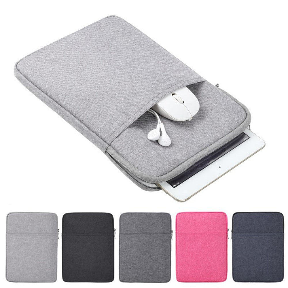 Slim Carrying Case for 8-inch Tablets Sleeve Bag Waterproof Protective Bag with Pouch