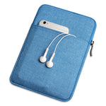 Slim Carrying Case for 8-inch Tablets Sleeve Bag Waterproof Protective Bag with Pouch