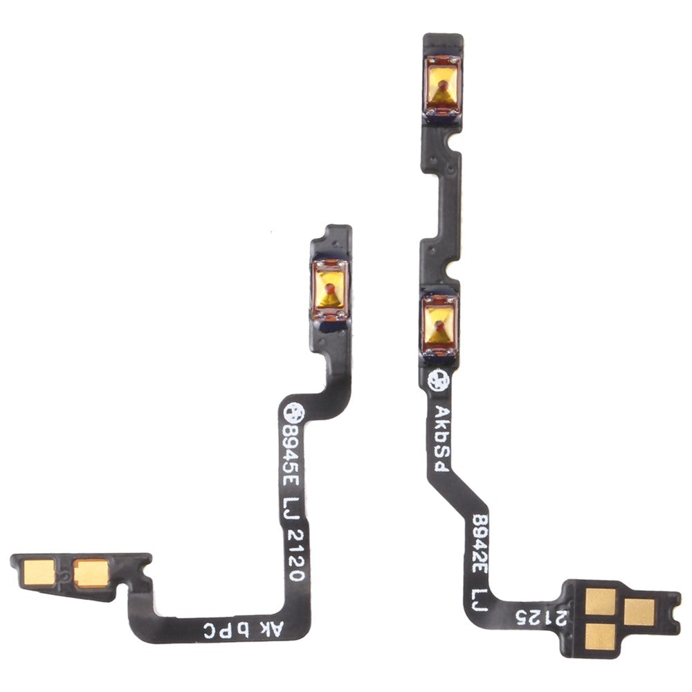 OEM Power On / Off and Volume Buttons Flex Cable for OnePlus Nord N100 (without Logo)