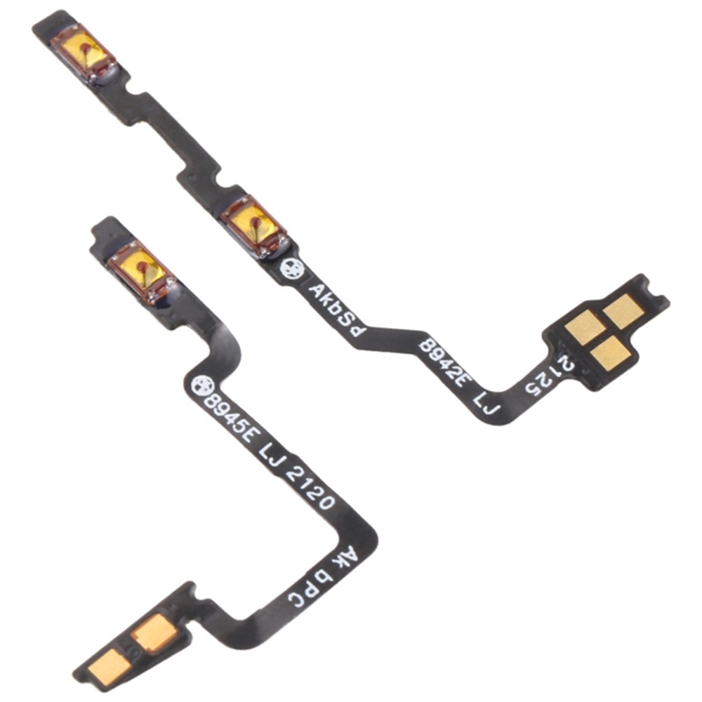 OEM Power On / Off and Volume Buttons Flex Cable for OnePlus Nord N100 (without Logo)