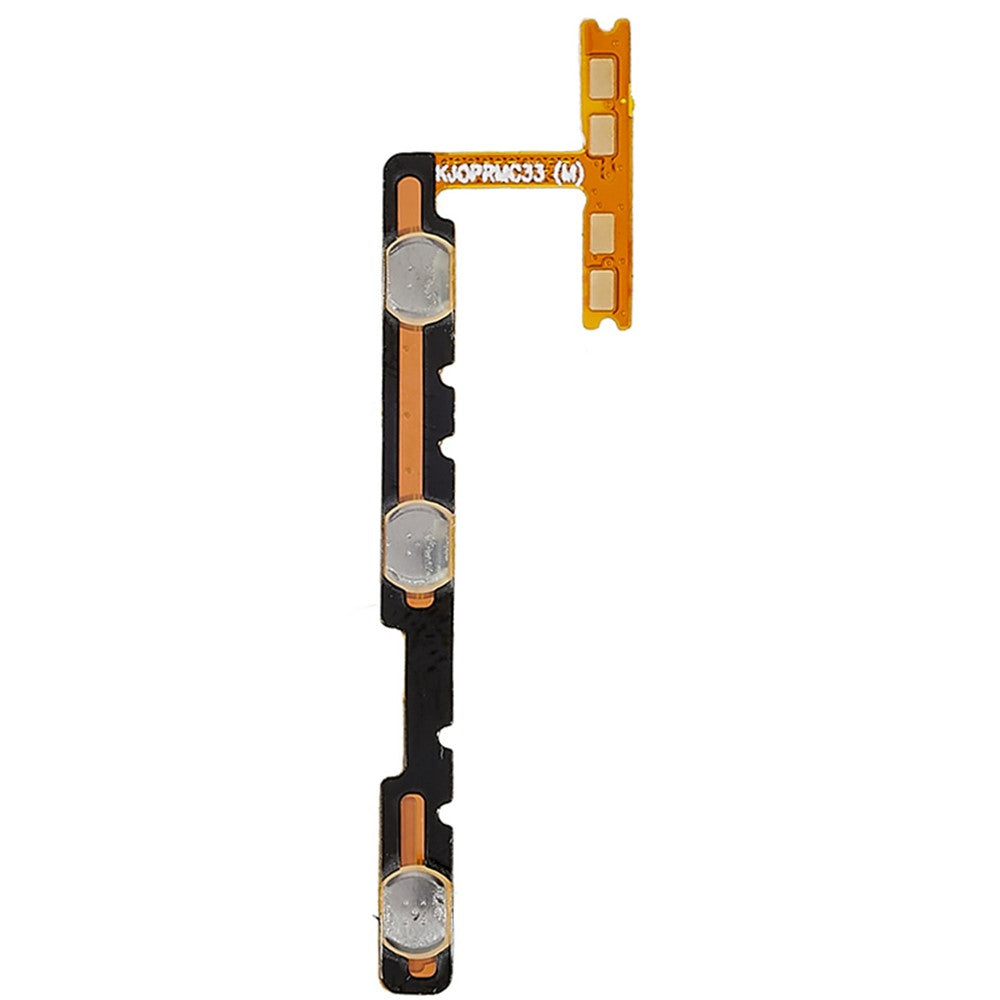 For Realme C30 4G / C33 4G Power On / Off and Volume Flex Cable Replacement Part (without Logo)