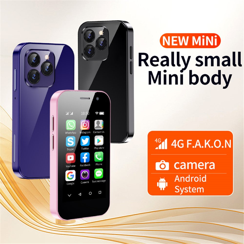 SOYES XS14 Pro Android Mobile Phone 3GB+32GB 3.0'' 4G Dual Sim Mini Smartphone
